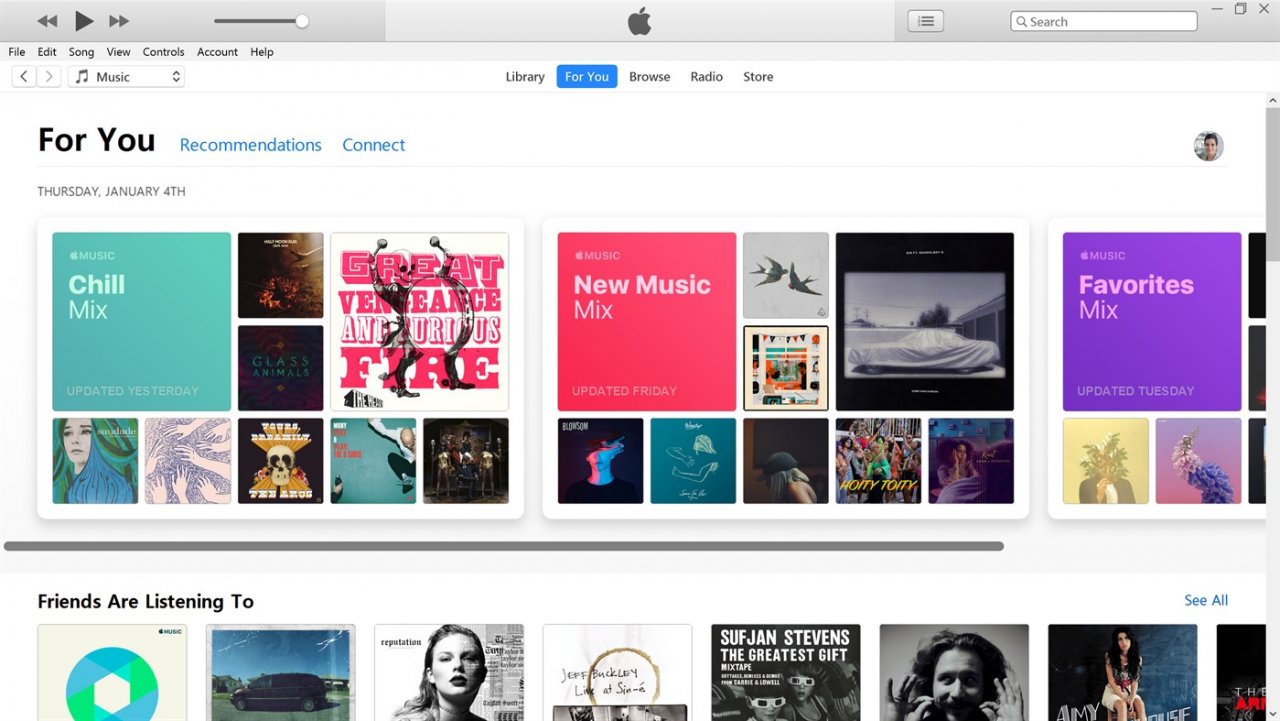 последняя версия iTunes