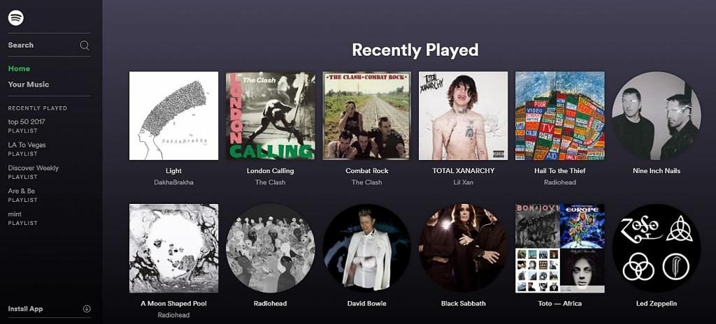 слушать музыку через Spotify в Украине