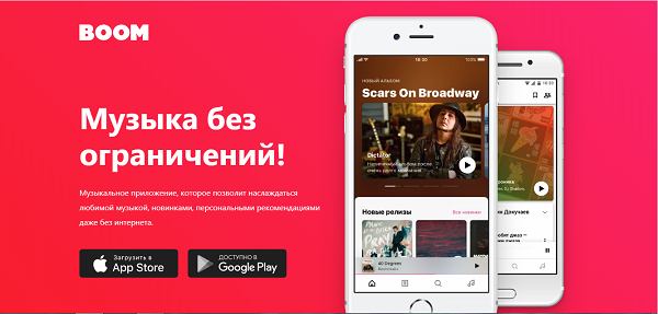 сервисы для прослушивания музыки